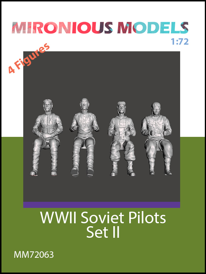 WW2 Soviet Pilots - set 2